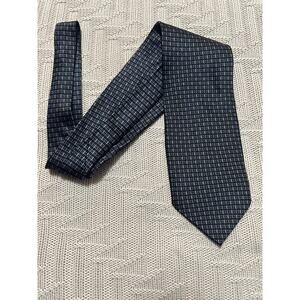 Valerio Garati navy blue silk tie